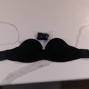 Shein Black Strapless Bra BRAND NEW